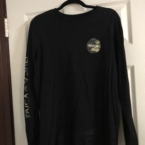 Men’s RVCA black long sleeve
